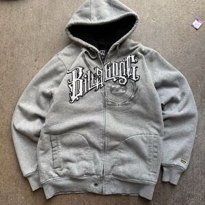 Y2K Vintage Billabong Surf Zip Up Size XXL Fur Lined Jacket